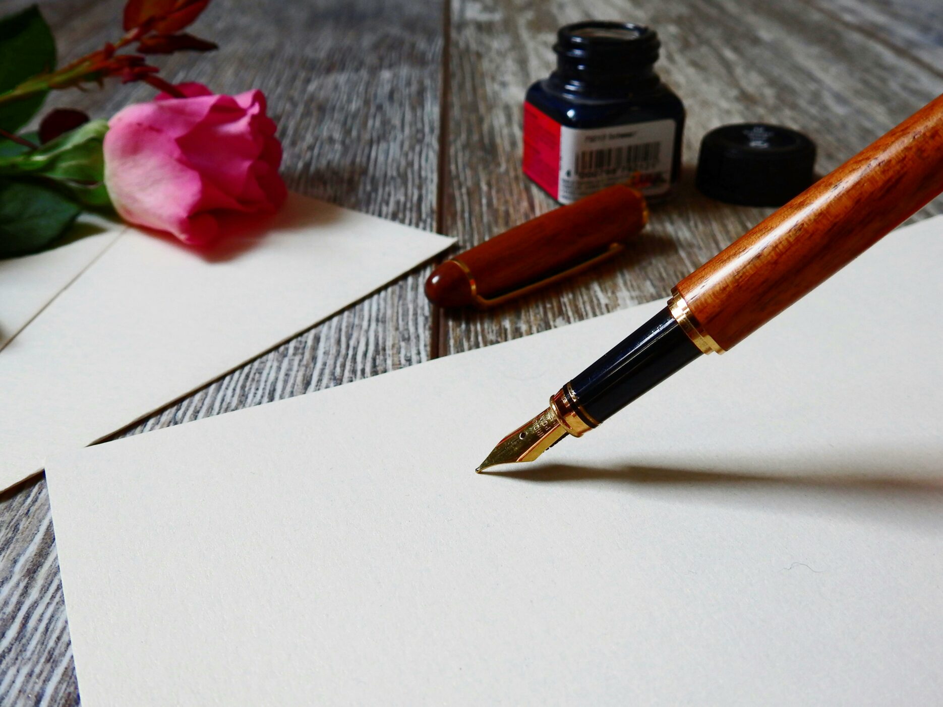 scrivendo lettere d'amore